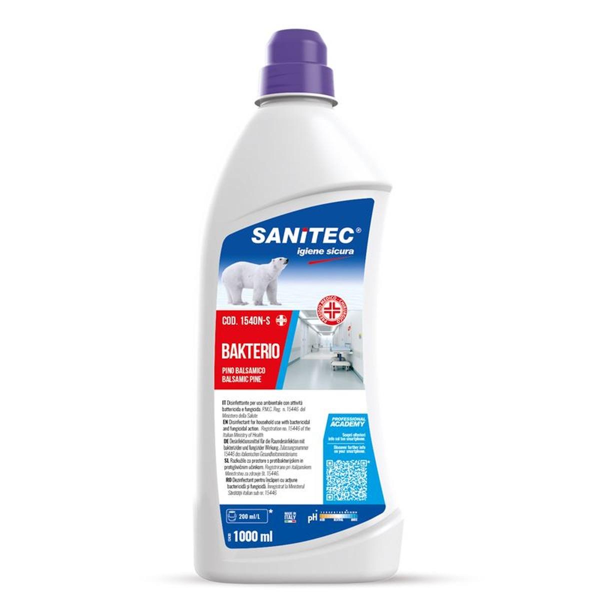 Sanitec bakterio disinfett 1lt