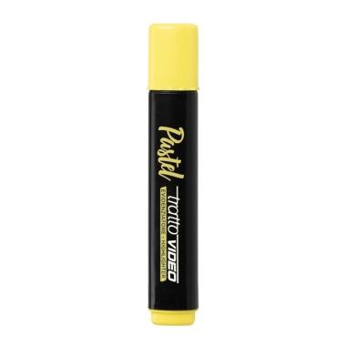 Tratto video pastel giallo limone 12pz