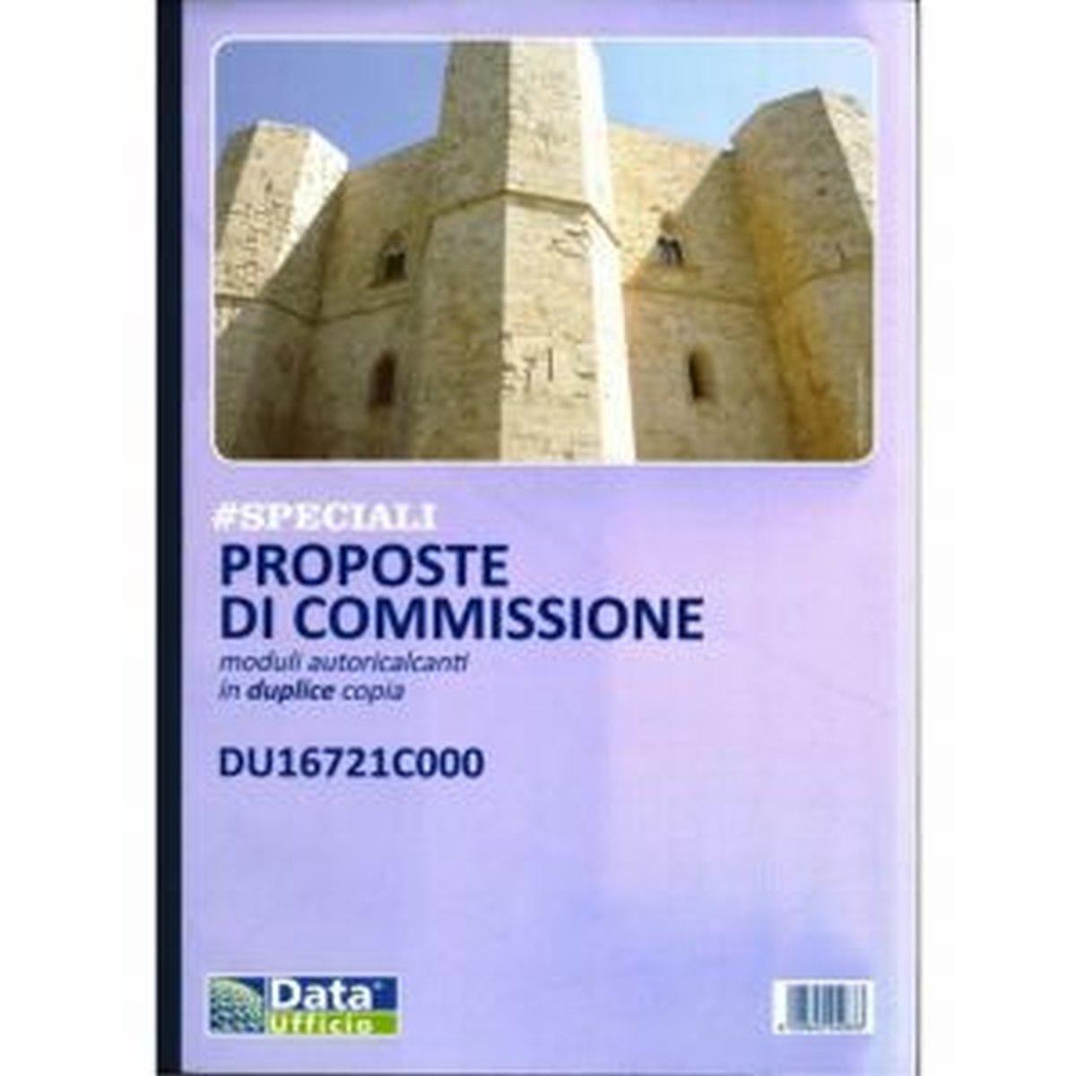 Blocco copia commissione 2 copie a4