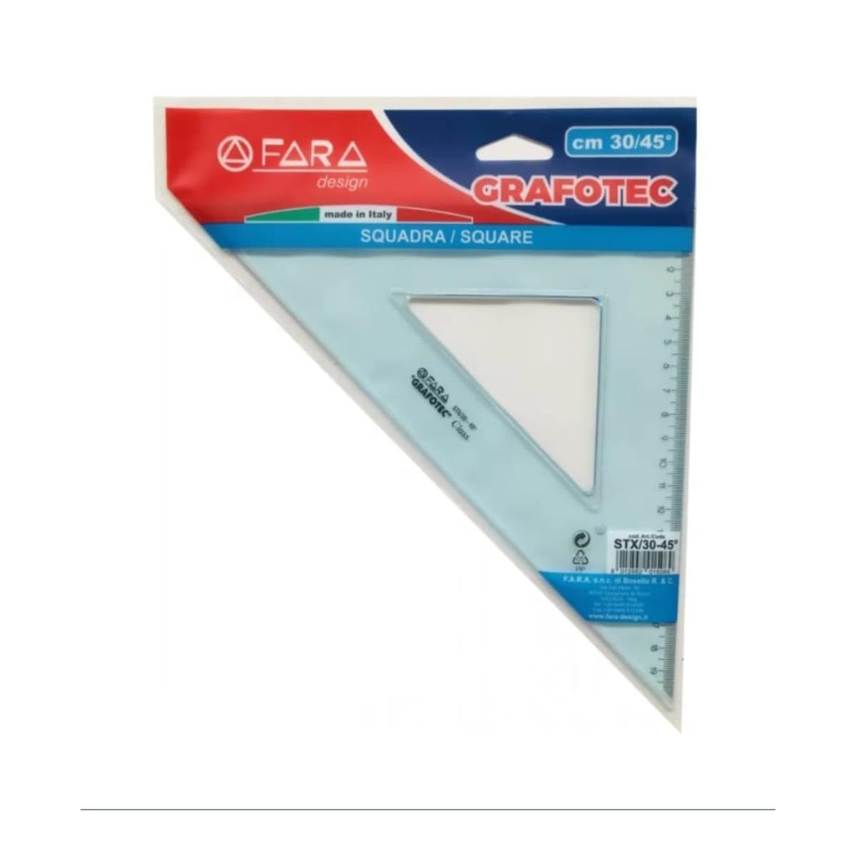 Squadra grafotec 35cm 45°