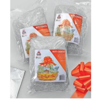 Kit per cesti paglietta + ppl + fiocco