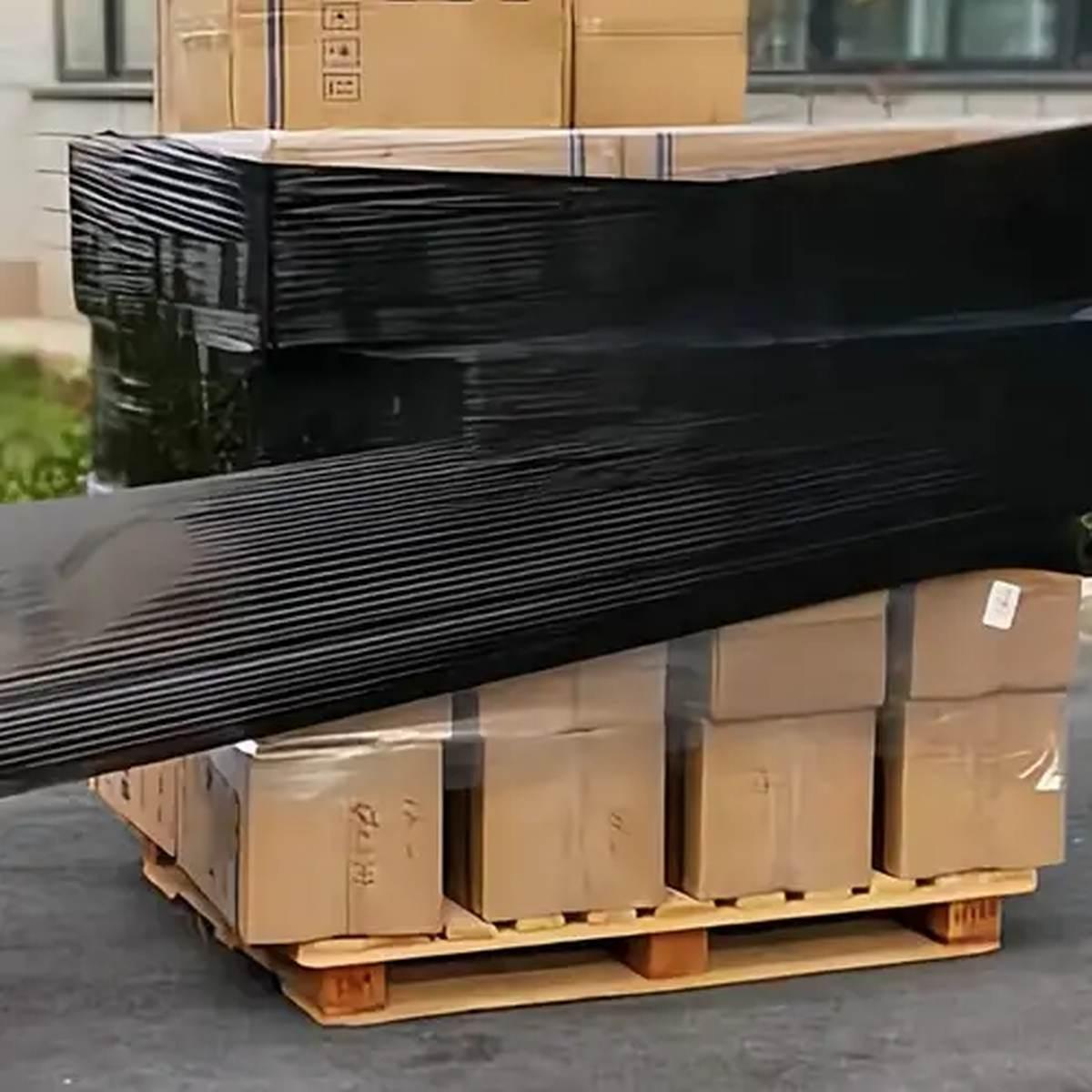 Film estensibile nero copr. 23my 2.2kg