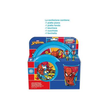 Set pappa 5pz spiderman