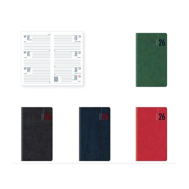 Agendina tascabile giornaliera 8x14