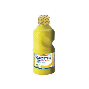 Giotto tempera school paint 250 ml giallo