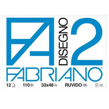 Blocco fabriano 2 fg.12 33x48 ruvido