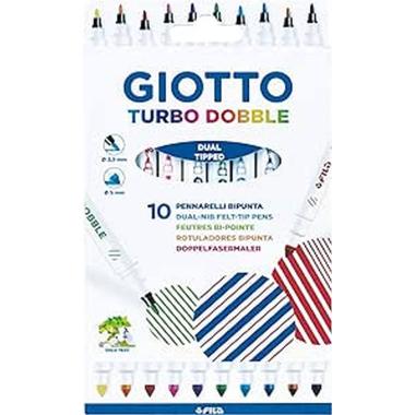 Giotto turbo dobble 10 colori