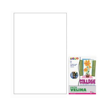 Carta velina 50x76 24pz bianca