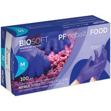 Guanti da esaminazione in nitrile food tg.s 100pz