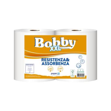 Coppia rotolone asciugatutto bobby xxl