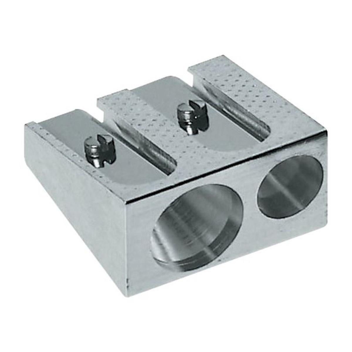 Temperino 2  fori metallo cf12