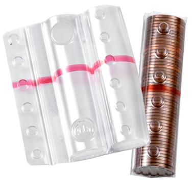 Blister per monete 5 cent trasp.100pz