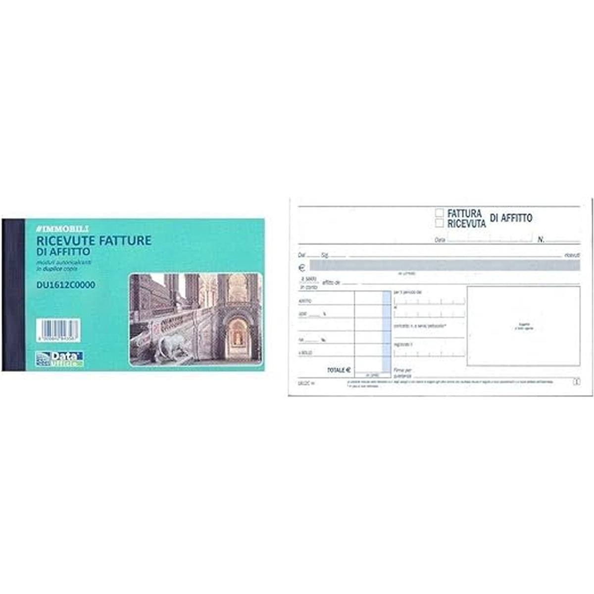 Blocco ricevuta affitto 50x2 2cp 10x16,8