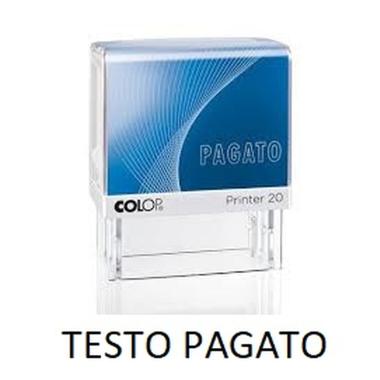 COLOP PRINTER20 TESTO " PAGATO"