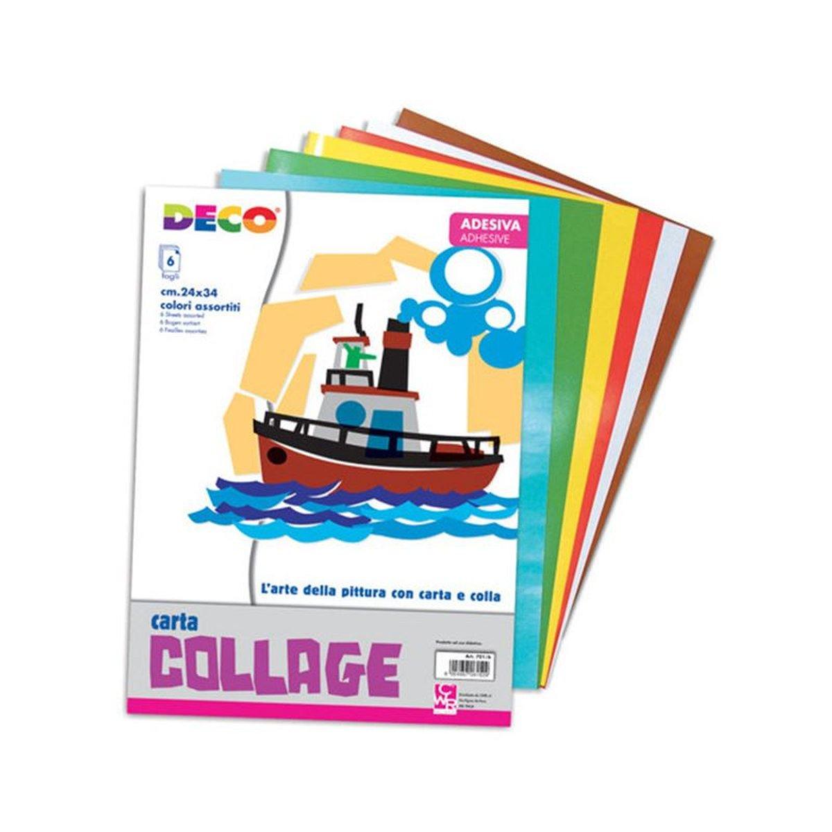 Album collage ades. 6 fg. 24x34 ass.