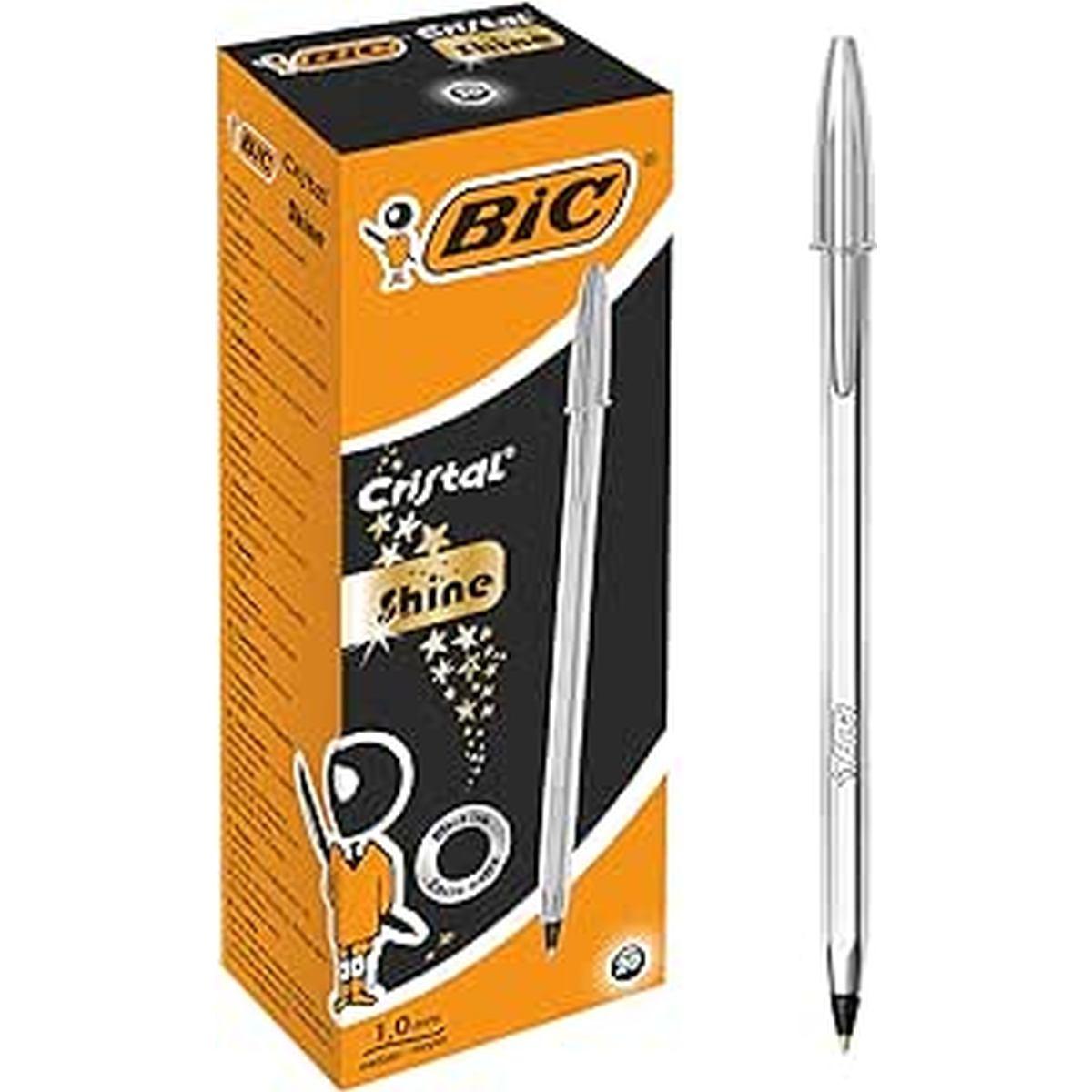 Penna sfera cristal shine silver cf.50