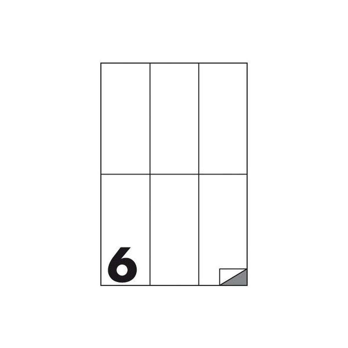Cf 100 etichette ades. su a4 70x148