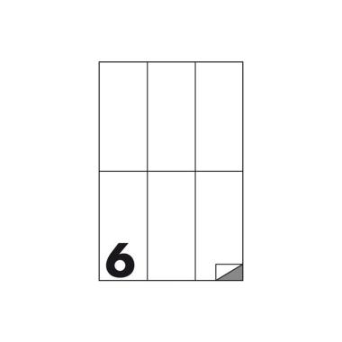 Cf 100 etichette ades. su a4 70x148