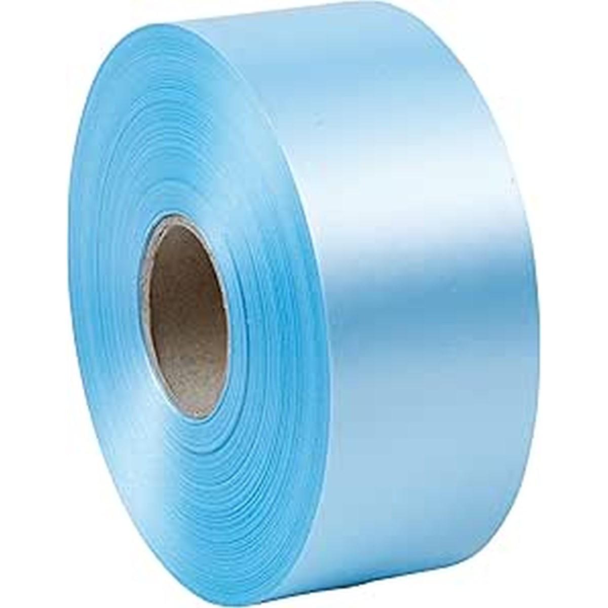 Nastro liscio mm50x100m azzurro