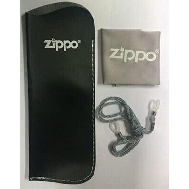 Zippo kit custodia /microfibra/cordino