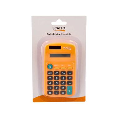 Calcolatrice tascabile 8 cifre colorata