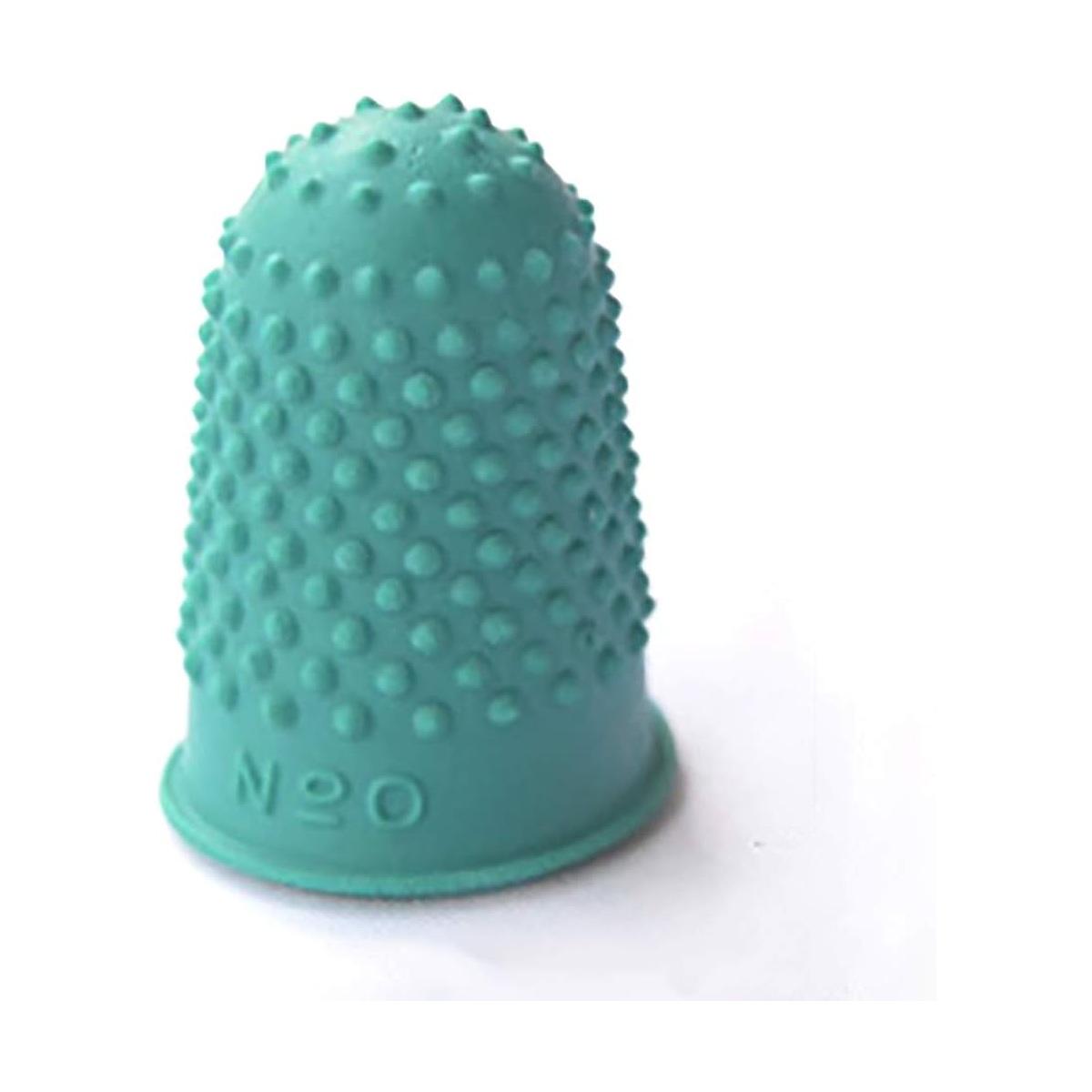 Ditale in gomma 17.2mm verde cf12