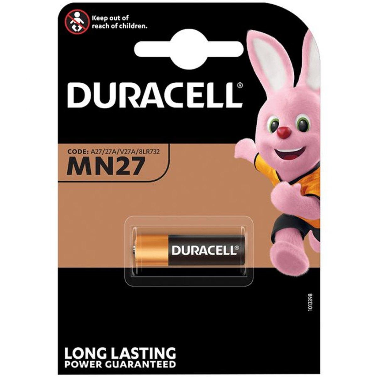 Duracell bl.1 pila telecomando mn27-12v