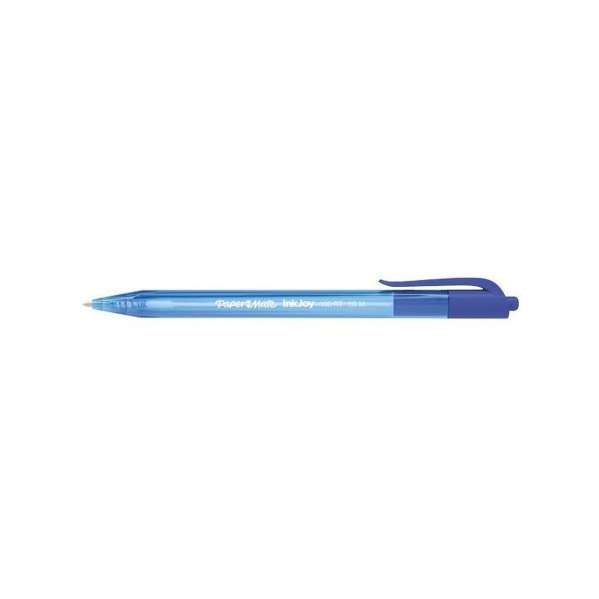 Penna inkjoy 100 rt a scatto blu cf20