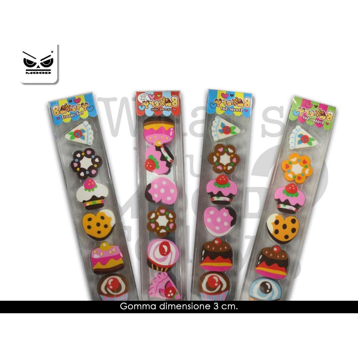 set 6 gommine dolci conf.