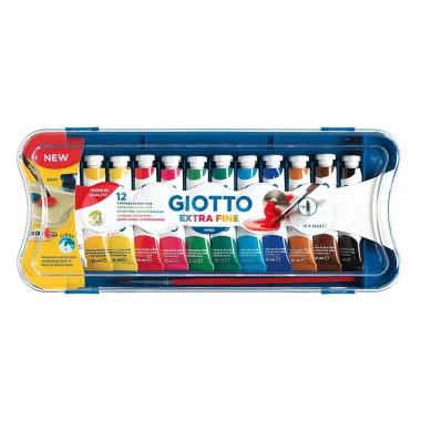 Giotto tempera 12ml scatola 12 pz.