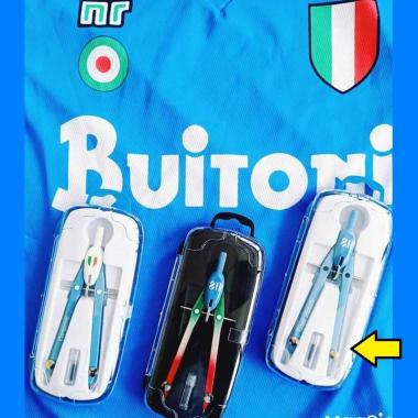 Balaustrone fisso tricolore sfumato