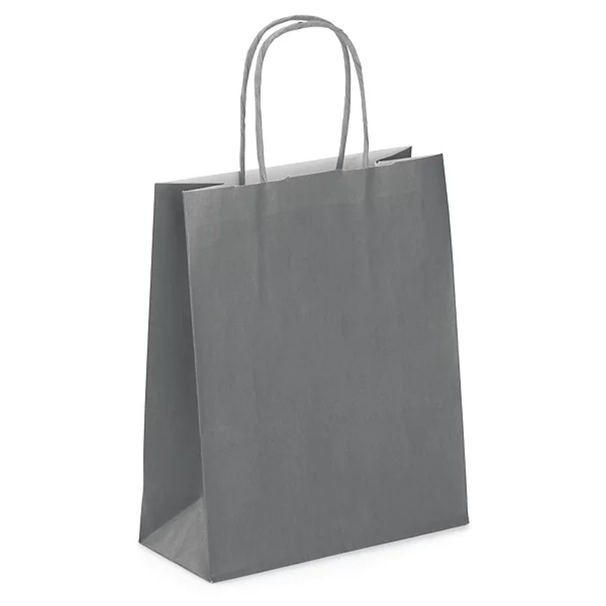 Shoppers cordino 26x11x34.5 grigio