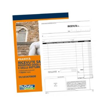 Blocco ricevute sanitarie 2 copie 21,5x14,8