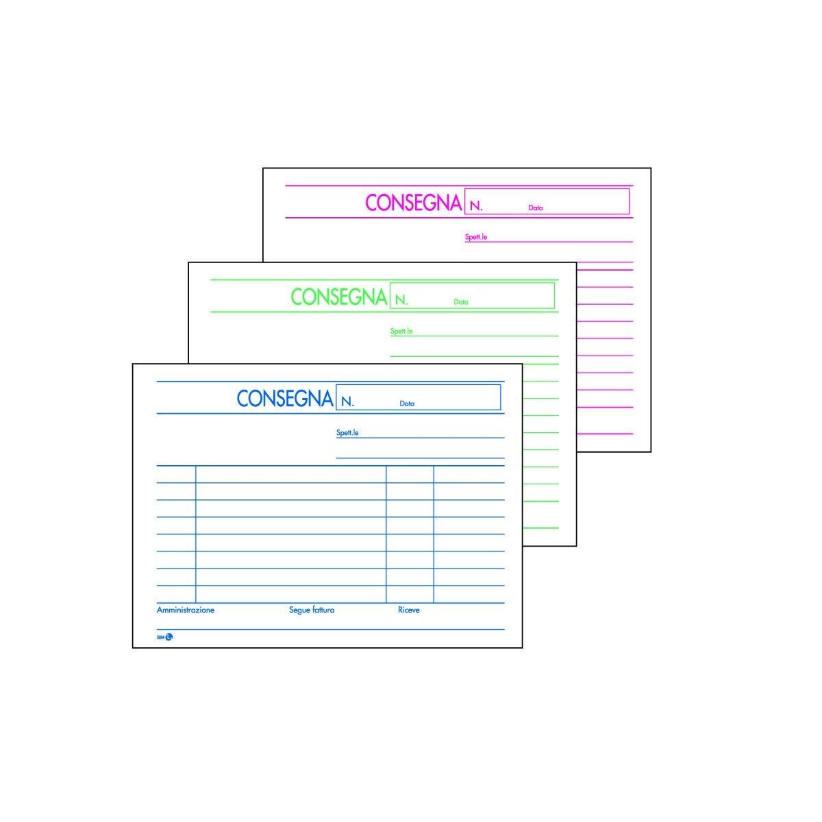 Buoni consegna autocop. 3cp 12x18