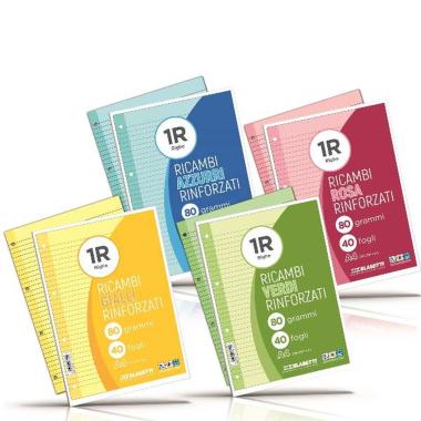 RICAMBI MAXI COLORATI 40FG 1R 80gr