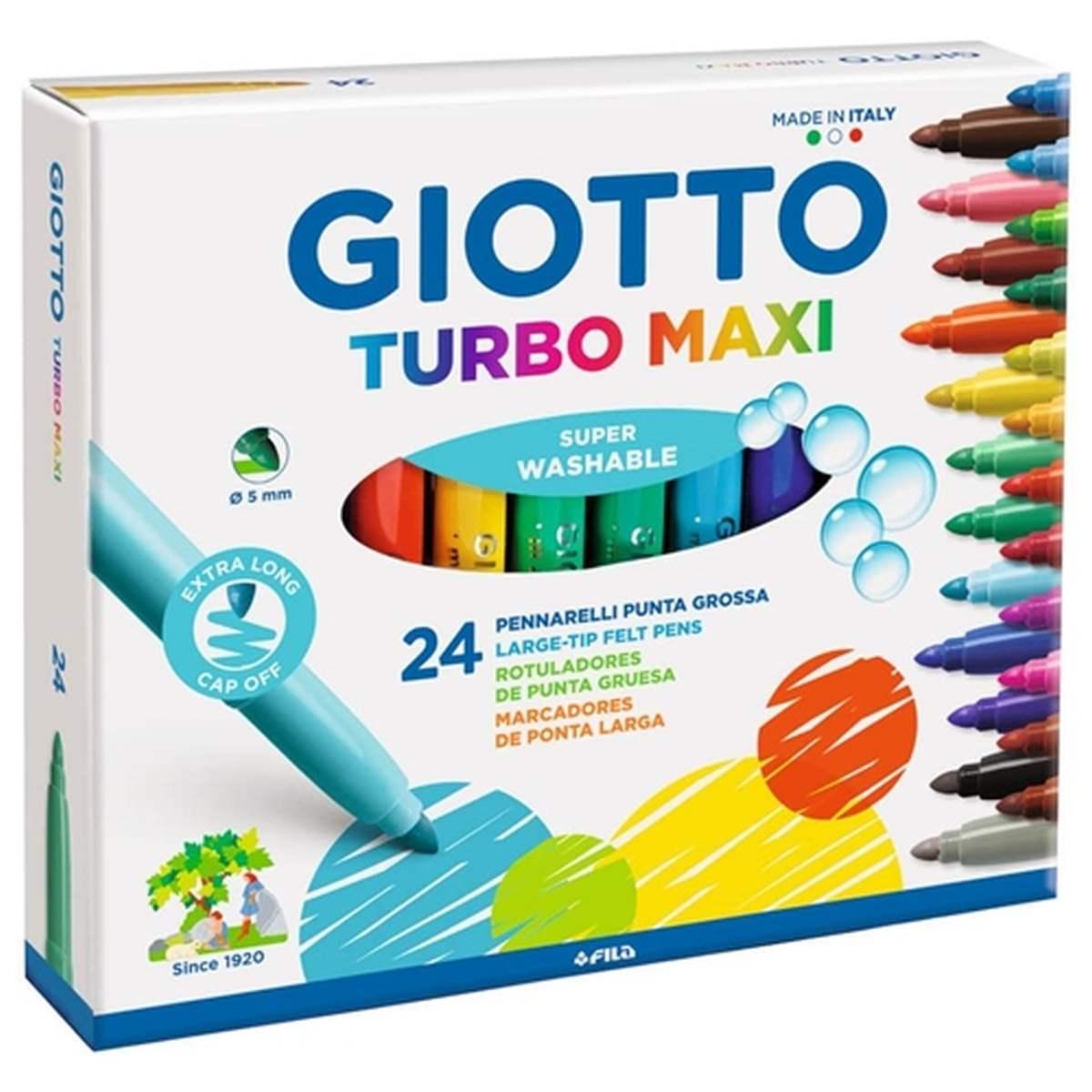 Giotto pennarelli turbo maxi cf.24 pz