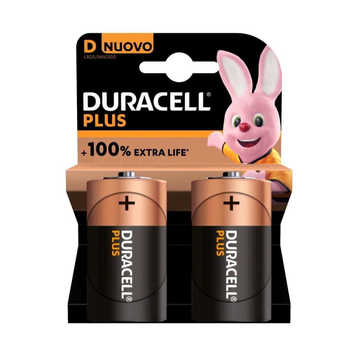 Duracell torcia plus 100 power mn1300 bl 2pz