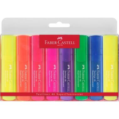 Evidenziatore textliner 46sf fluo set da 8