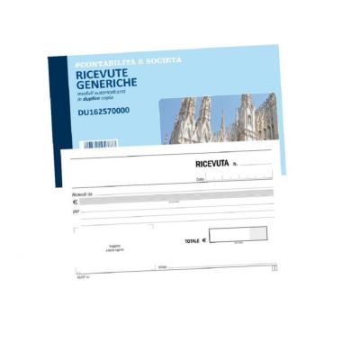 Blocco ricevuta generica 50x2 aut.