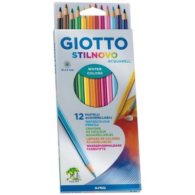 Giotto stilnovo acquarell pastelli 12 colori