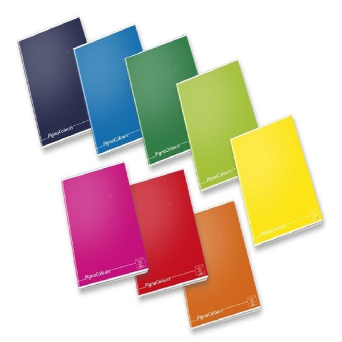 Quaderno pigna colours 42ff/sh  rig.5m