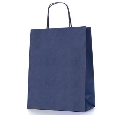Shoppers cordino 14x9x20 blu