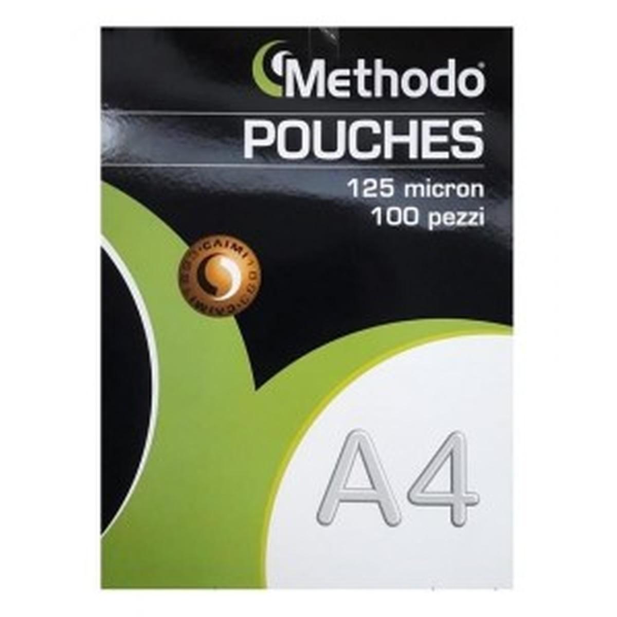Pouches methodo a4 125my pz.100