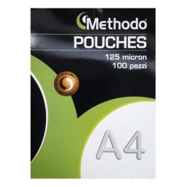 Pouches methodo a4 125my pz.100