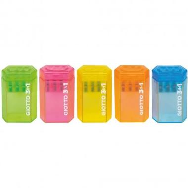 Giotto temperamatite 3 in 1