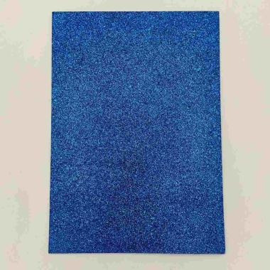 EVA foam GLITTER 1fg. 40x60cm col. AZZURRO