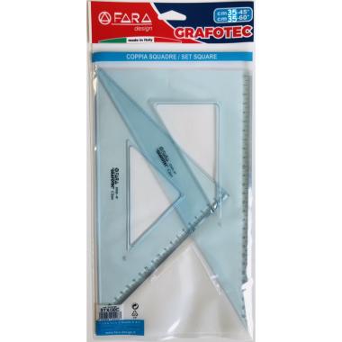 Coppia squadre grafotec 35cm