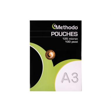 Pouches methodo a3 125my pz.100