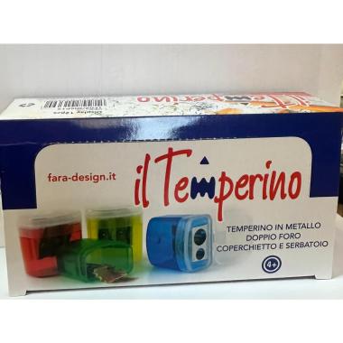 Temperamite met 2 fori c/serb 12pz