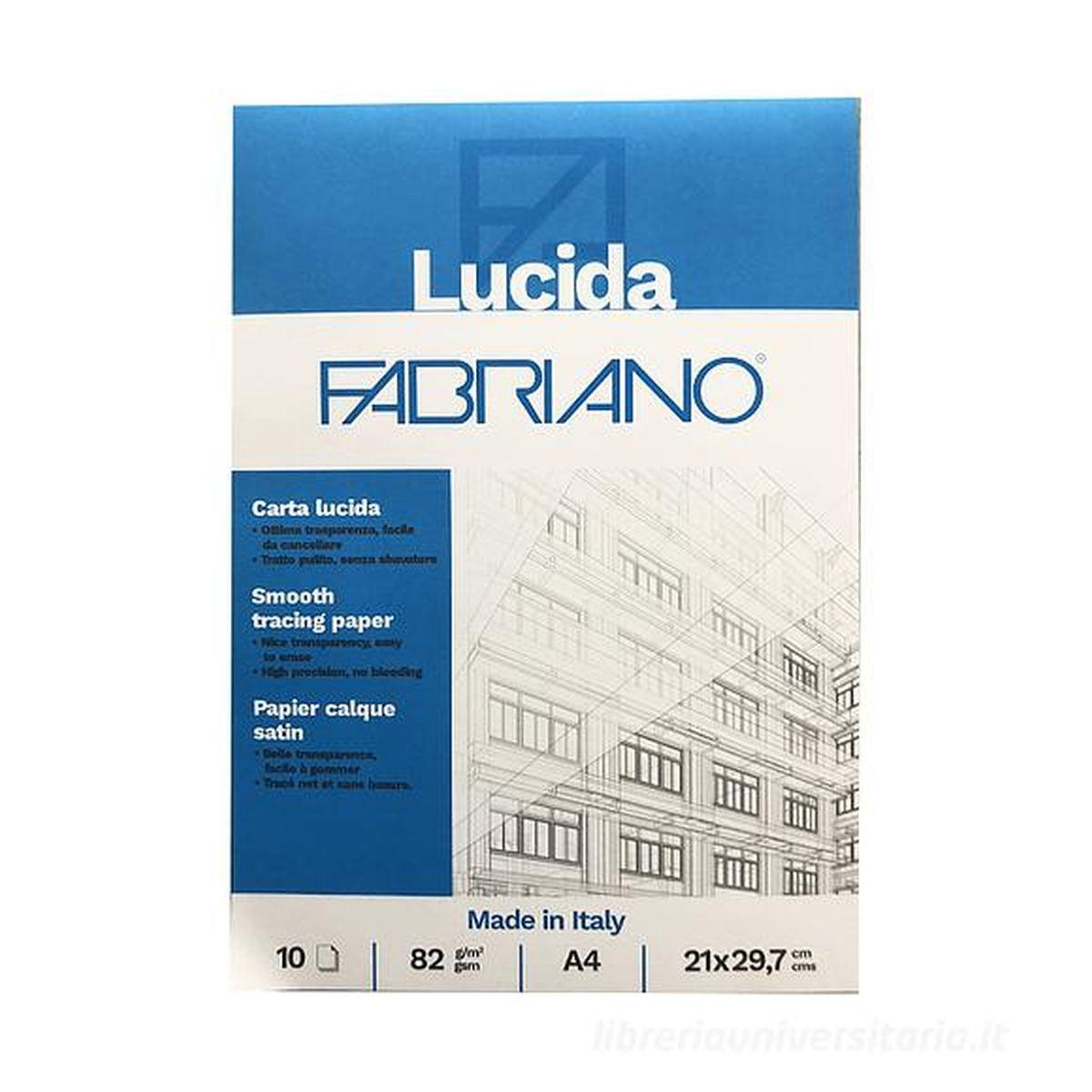BLOCCO CARTA LUCIDA A4 82gr 10FG